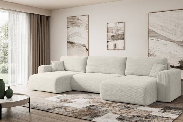 Wohnlandschaft ORRO-U Creme