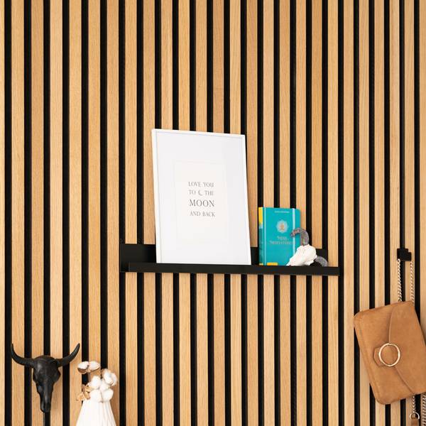 Akustikpaneel-Regal RESONA 8 x 5 x 50 cm