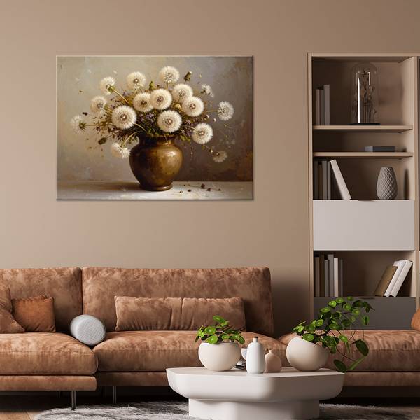 Tableau déco Bouquet 60 x 40 cm