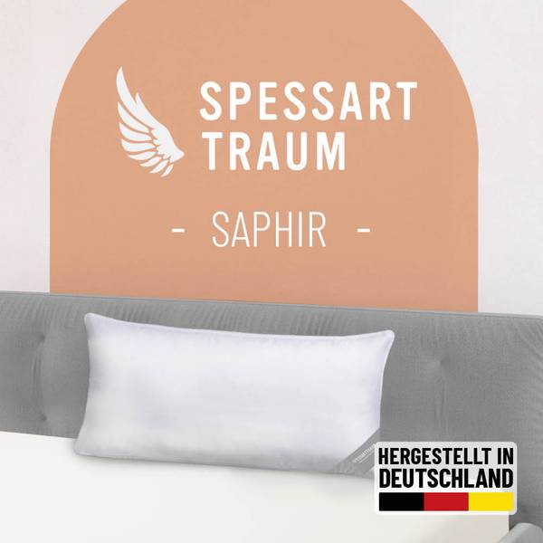 Daunenkissen 3-Kammer Saphir Breite: 40 cm