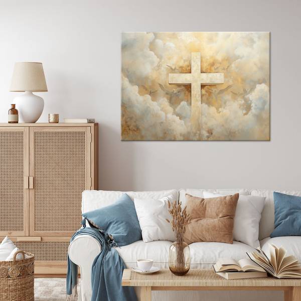 Canvas schilderij Religie 100 x 70 cm