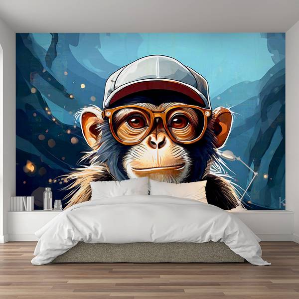 Papier peint, Singe jeune 350 x 245 cm