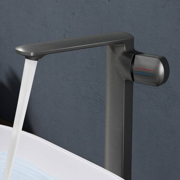 Badarmaturen WAO-1180H Grau - 29 x 22 cm