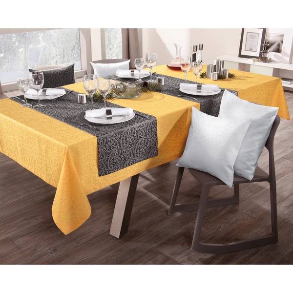 Tischdecke 125275-S22 Weiß - 130 x 190 cm