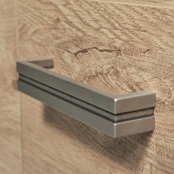 Wohnzimmer-Set NUSCO-161-3 5er-Set Braun - Holzwerkstoff - 561 x 201 x 96 cm