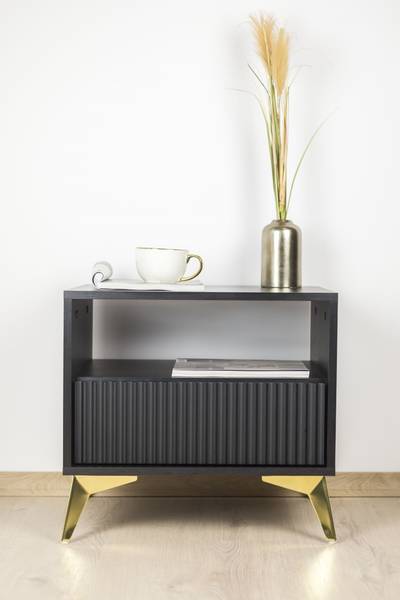 Meubelpoot Star goud - Hoogte: 10 cm