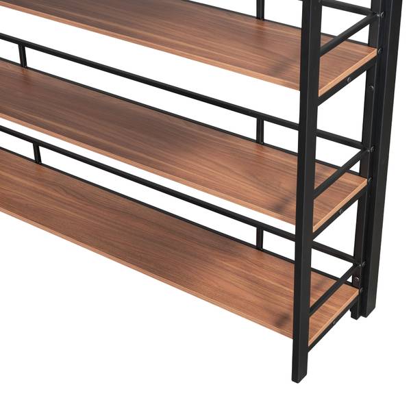 Etagenbett-B040 Schwarz - Metall - 140 x 170 x 200 cm