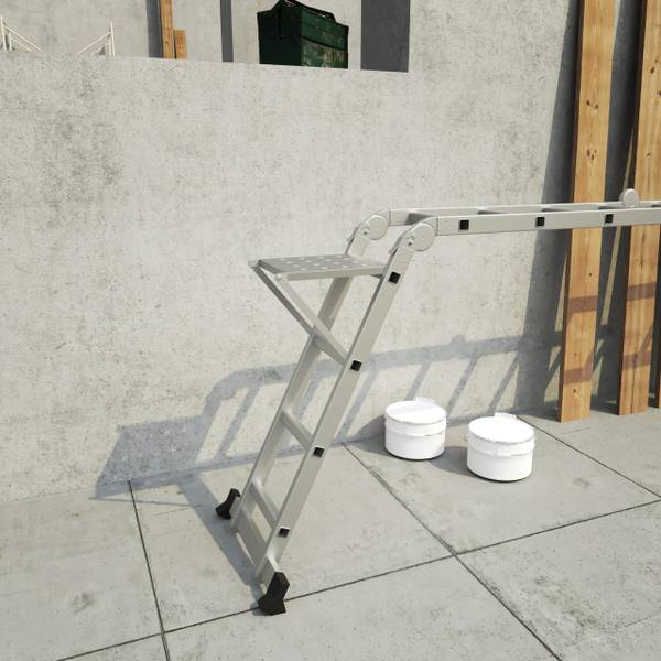 Plateau Altura grijs - metaal - 34 x 33 x 28 cm