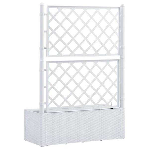 Lit surélevé 3013027 Blanc - Polypropylène - 43 x 142 x 100 cm