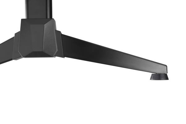 Gaming Schreibtisch LUMGMD03-2BLACK Schwarz - Holzwerkstoff - Holz teilmassiv - 120 x 75 x 60 cm