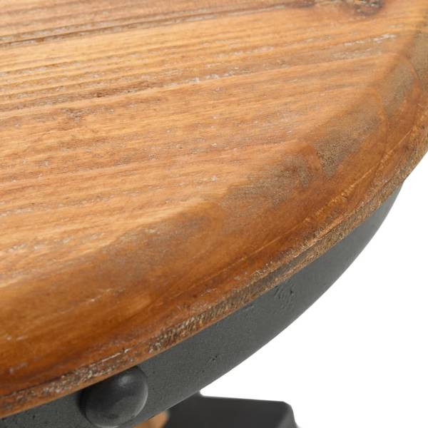 Barhocker 245782 (2er Set) Braun - Massivholz - 54 x 79 x 54 cm