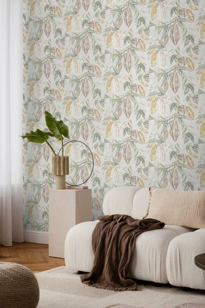 Tapete 640217 Grün - Papier - 53 x 1000 x 53 cm