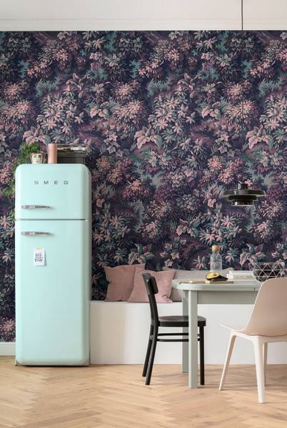 Fototapete 611844 Violett - Papier - 300 x 280 x 300 cm