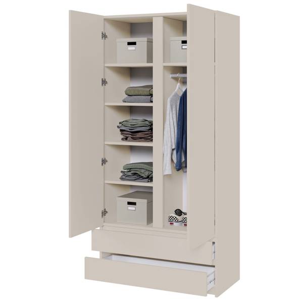 Kleiderschrank BEMMI Breite: 100 cm