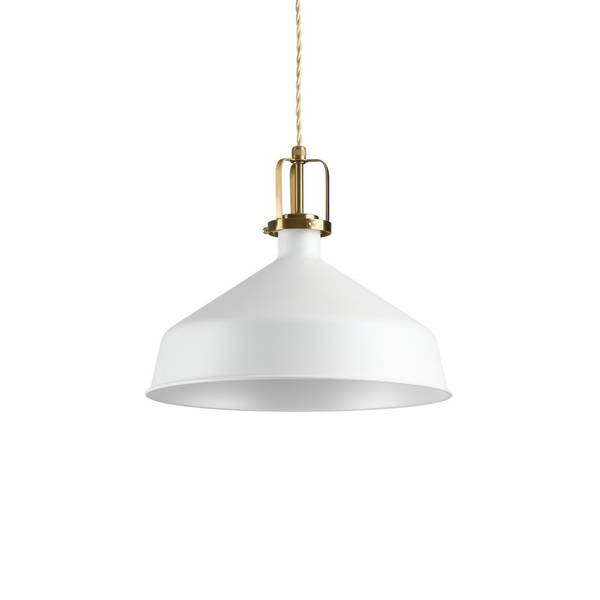 Eris-2 Pendentif Blanc - 33 x 39 x 33 cm