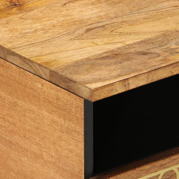 Couchtisch XT2656 Braun - Holzwerkstoff - 54 x 40 x 80 cm