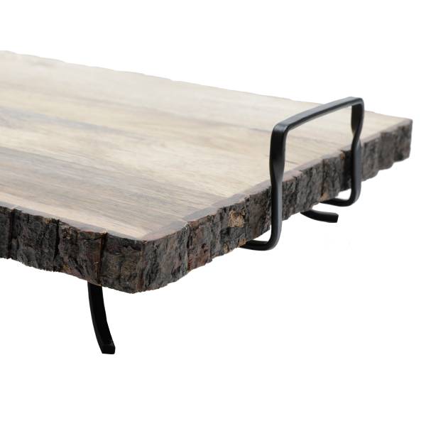La planche en bois surélevée Marron - En partie en bois massif - 33 x 11 x 44 cm