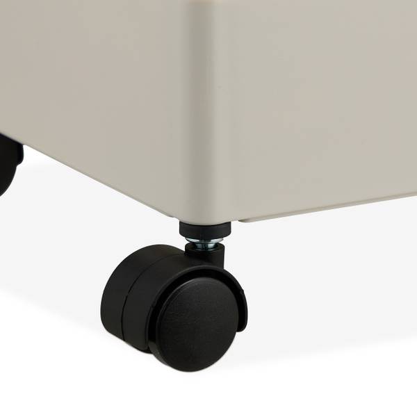 Rollwagen mit 2 Ebenen Weiß