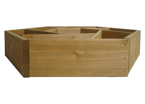 Jardinière L70 Marron - Sapin - 100 x 18 x 87 cm