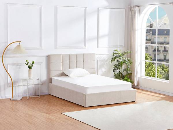 Bett mit Bettkasten HOPEYA 153 x 204 cm