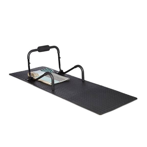 Schutzmatte Boden 8er Set Schwarz - Kunststoff - 60 x 1 x 60 cm
