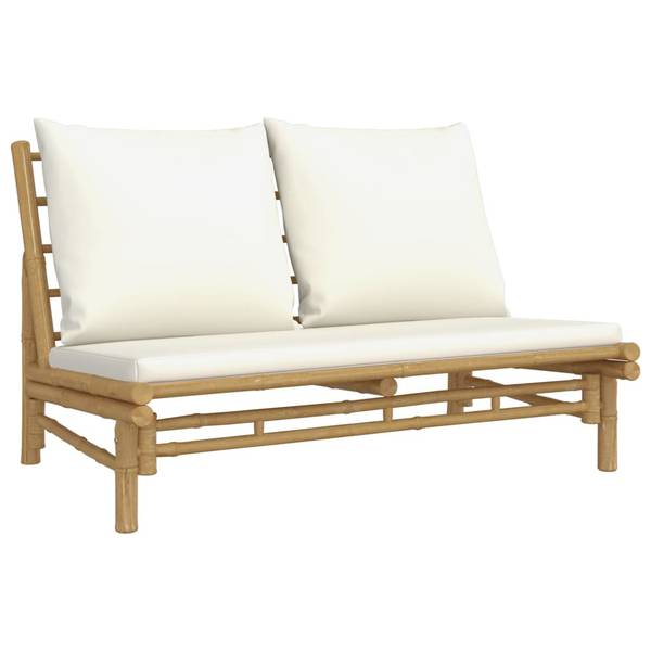 Garten Lounge Set 3028696-2 (3-teilig) Weiß - Polyester - 55 x 33 x 100 cm