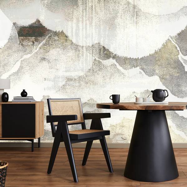 Fototapete BETON Abstraktion Beige - 300 x 210 x 210 cm