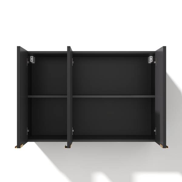 Küchen-Wandschrank SANSELIN Ⅱ Schwarz