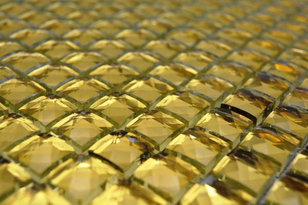 Mosaikfliesen 130-GO821 Gold - Glas - 30 x 30 x 30 cm