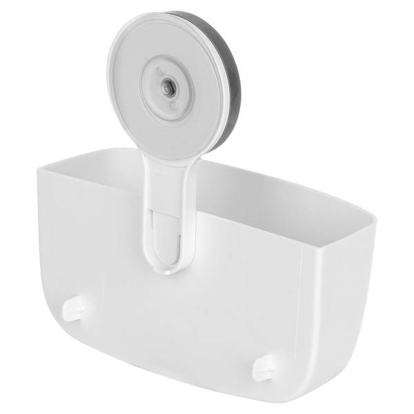 Duschregal 567043 Weiß - Kunststoff - 7 x 17 x 16 cm