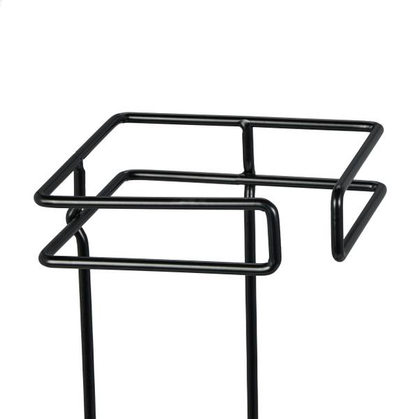 Regenschirmständer aus Metall Schwarz