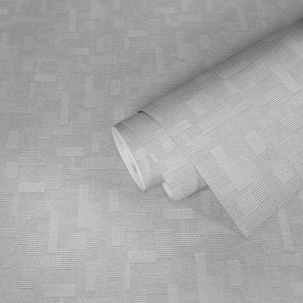 Vliestapete 3617 Grafik Optik modern Weiß - Fleece - 53 x 1005 x 1 cm