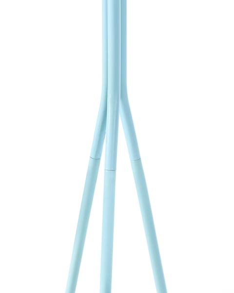 Kledingstandaard ARNOT blauw - metaal - 50 x 176 x 50 cm
