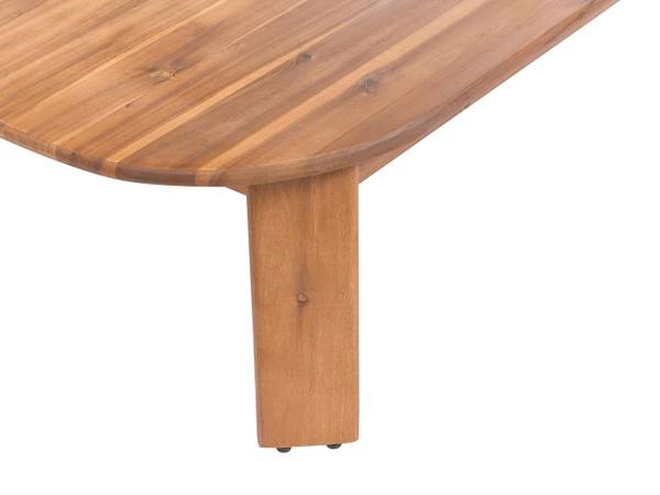 Couchtisch TALSANO Braun - Massivholz - 80 x 36 x 120 cm