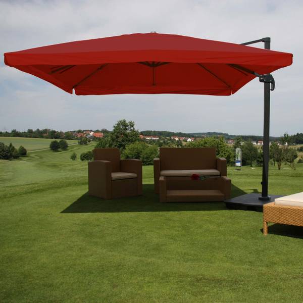 Zweefparasol A96 I bordeauxrood