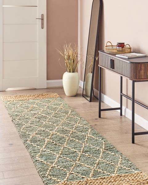 Teppich TELLIKAYA Beige - Grün