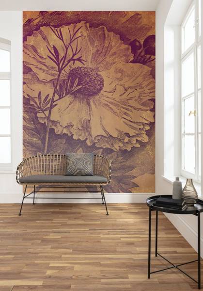 Fototapete 611978 Orange - Papier - 200 x 280 x 280 cm