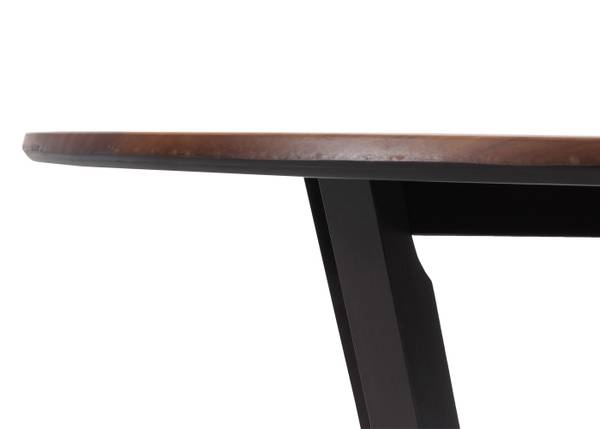 Bistrotafel M56 bruin - rubberboom - 92 x 76 x 92 cm