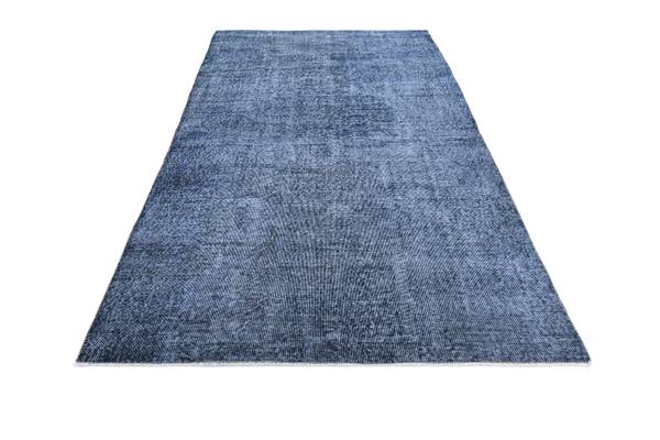 Vloerkleed Ultra Vintage DXXVII blauw - wol - 150 x 1 x 269 cm