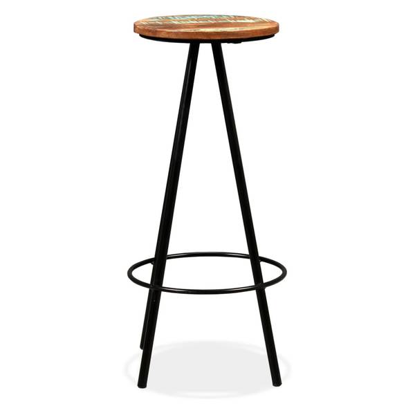 Bar-Set 275128 (3-teilig) Braun - Akazie - Stahl - 60 x 107 x 60 cm