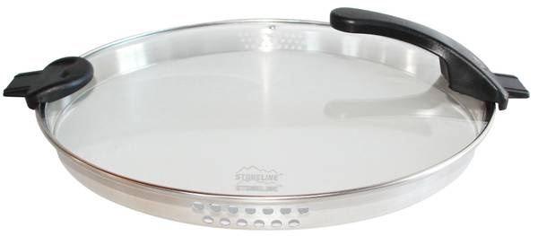 SIEBGLASDECKEL FUTURE Weiß - Kunstharz - 23 x 8 x 23 cm