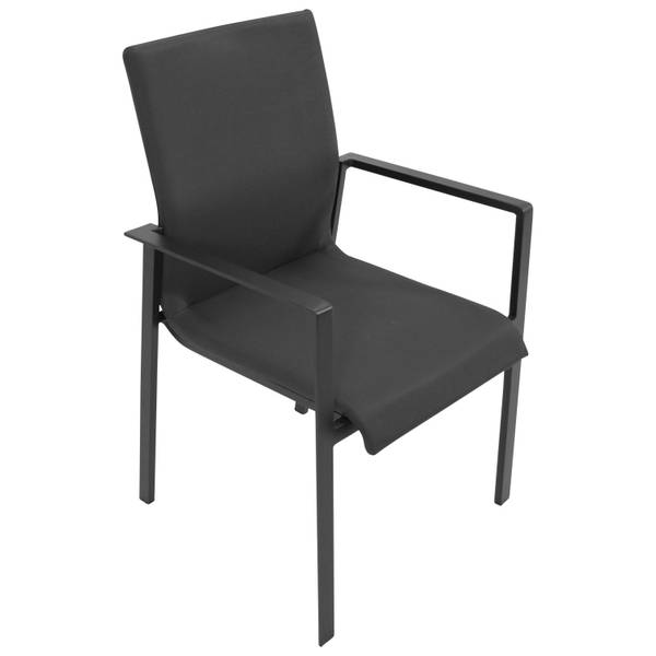 Garnitur LAGOS XL 7-teilig Grau - Aluminium - 195 x 76 x 255 cm