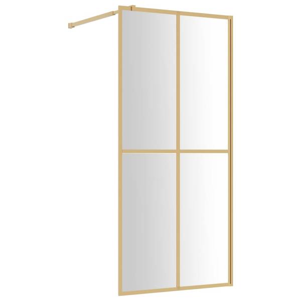 Inloopdouchewand 3000829-2 goud - Breedte: 100 cm