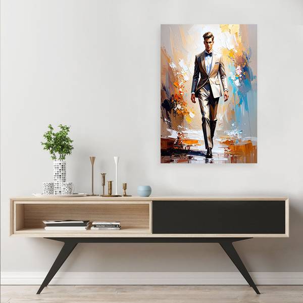 Canvas schilderij Portretten 80 x 120 cm