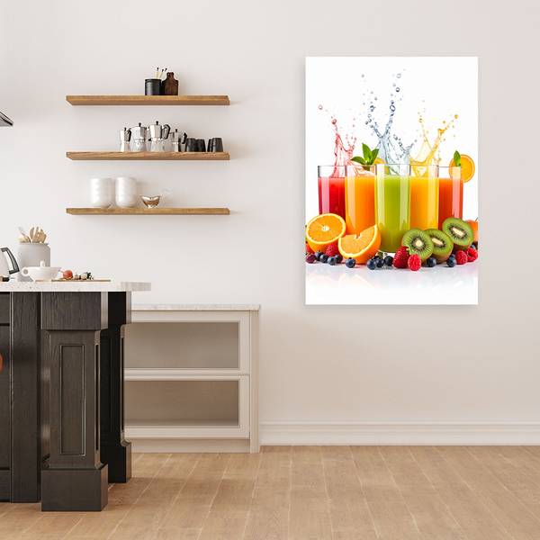 Wandbild Cocktail 70 x 100 cm