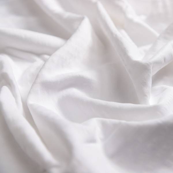 Housse de duvet SATIN-SEERSUCKER Blanc - 200 x 210 cm