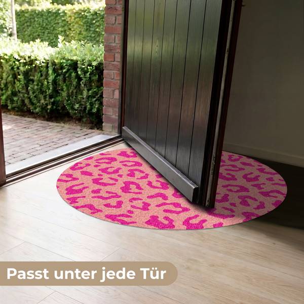 SCHMUTZFANGMATTE Leopard 90 x 90 cm