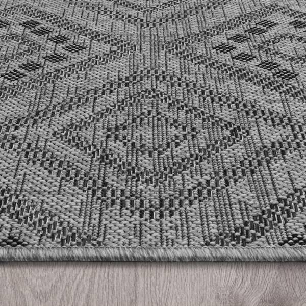 OUTDOORTEPPICH 80/80 cm Vermont 184 Anthrazit - 80 x 80 cm