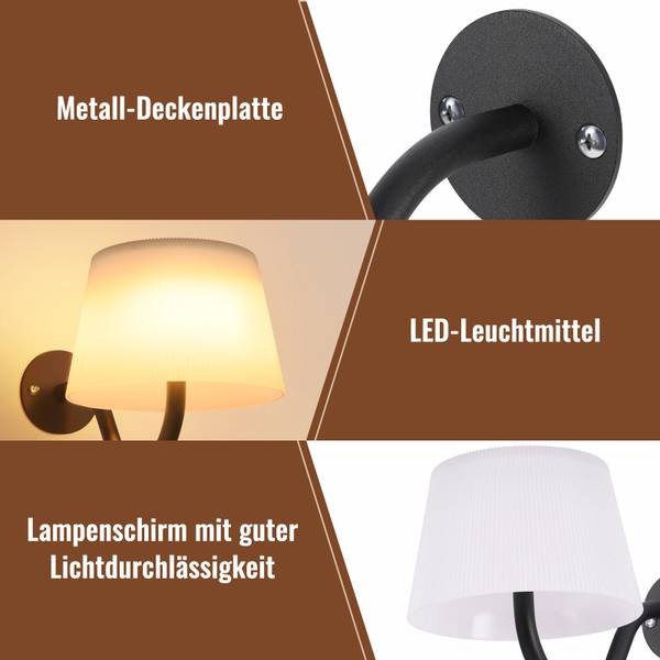 LED Wandleuchte Zoor Dimmbar Anzahl Teile im Set: 1