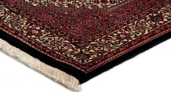 Tapis de couloir Bidjar XX Rouge - Laine - 86 x 2 x 355 cm